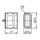 Ультразвуковий датчик Pepperl+Fuchs USI2500-27X13E-3M-V3