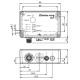 Ультразвуковий датчик Pepperl+Fuchs USIS-F264-4E5-V19