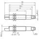 Ультразвуковий датчик Pepperl+Fuchs UC1000-18GM90A-E2-IO-V1