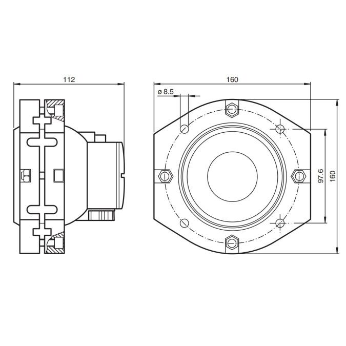 Ультразвуковий датчик Pepperl+Fuchs UC10000-F260-UE9R2