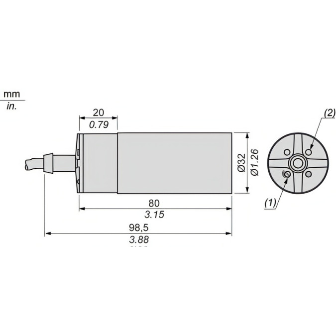 Ємнісний датчик Schneider Telemecanique XT132B1FAL2