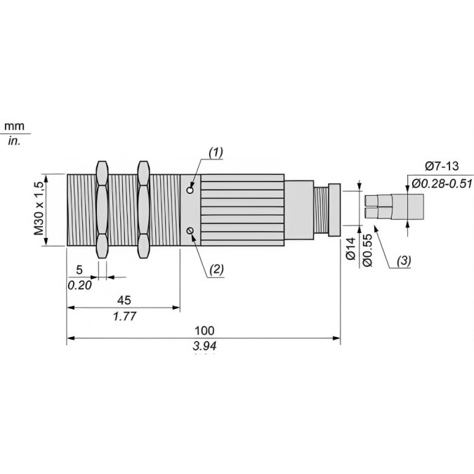 Ємнісний датчик Schneider Telemecanique XT230A2MDB