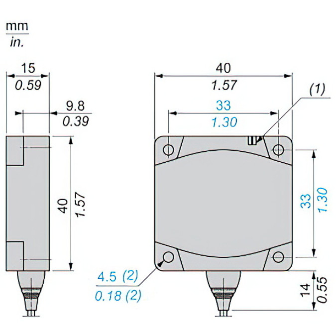 Індуктивний датчик Schneider XS7C1A1PAL2
