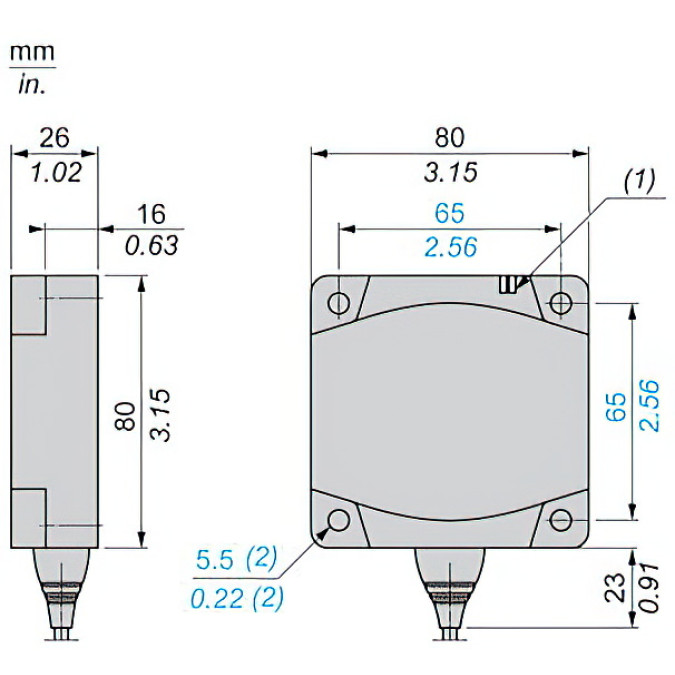 Індуктивний датчик Schneider XS7D1A1DAL2