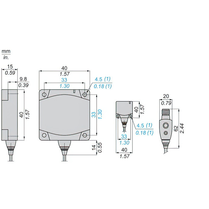 Індуктивний датчик Schneider XS9C11RMBL01U20