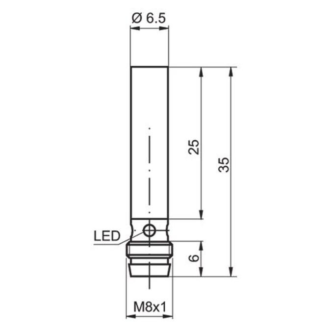 Індуктивний датчик Sensopart IDT 6-2B-NS-M3