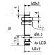 Індуктивний датчик Sensopart IMT 8-S-NB2-PSL-M3M