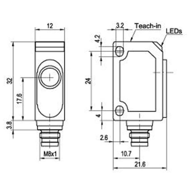 Ультразвуковий датчик Sensopart UT 20-150-NSM4
