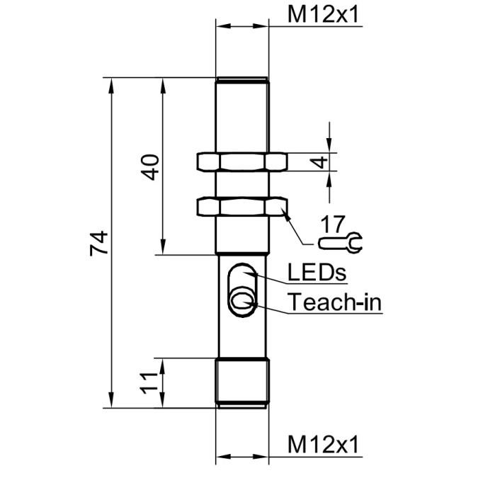 Оптичний датчик Sensopart FR 12 R-PSL4