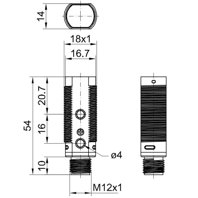 Оптичний датчик Sensopart FLS 18-L4