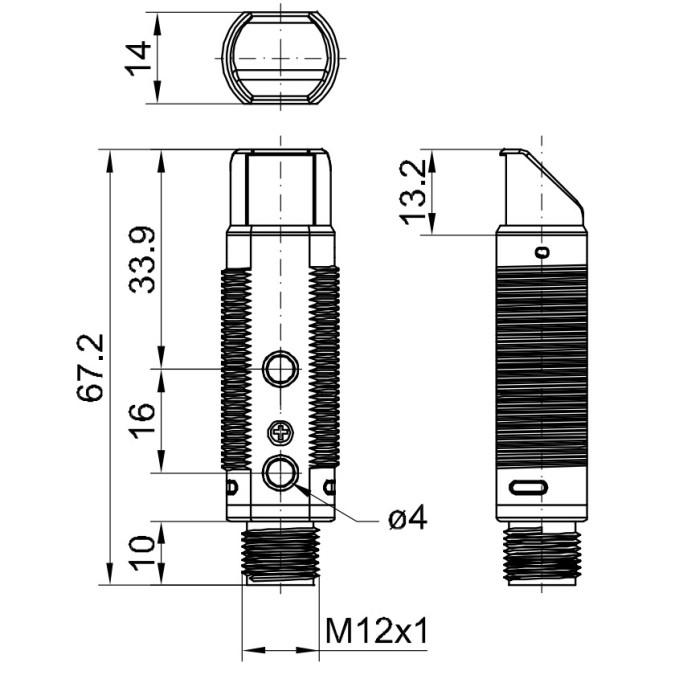 Оптичний датчик Sensopart FT 18-2 RW-PS-L4