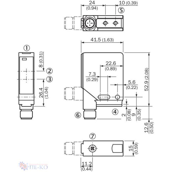 Датчик контрасту SICK KT2G-2B3711S05