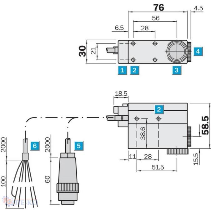 Датчик контрасту SICK NT8-03612