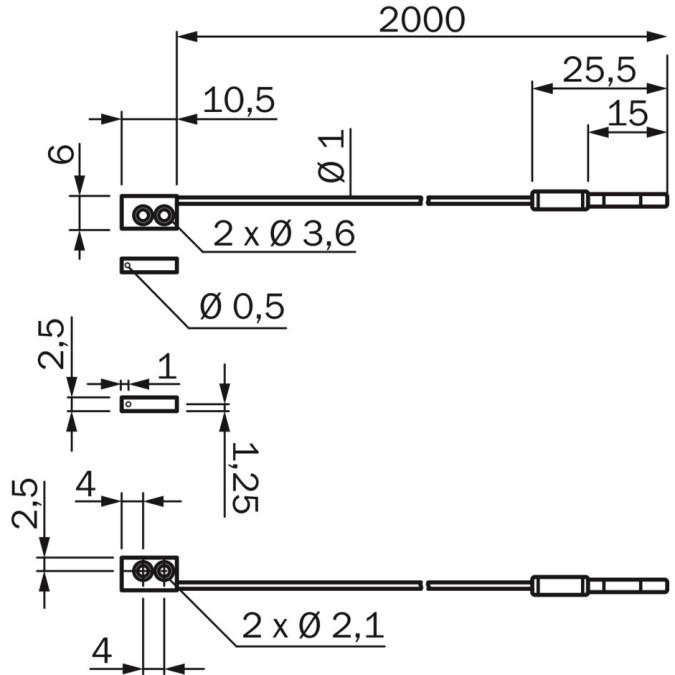 Оптоволоконний кабель SICK LL3-DC57