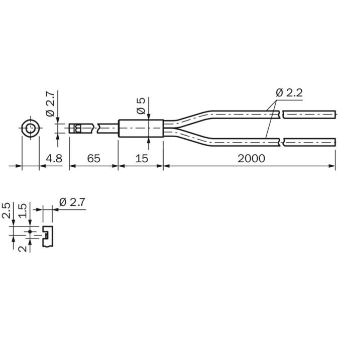 Оптоволоконний кабель SICK LL3-DK33