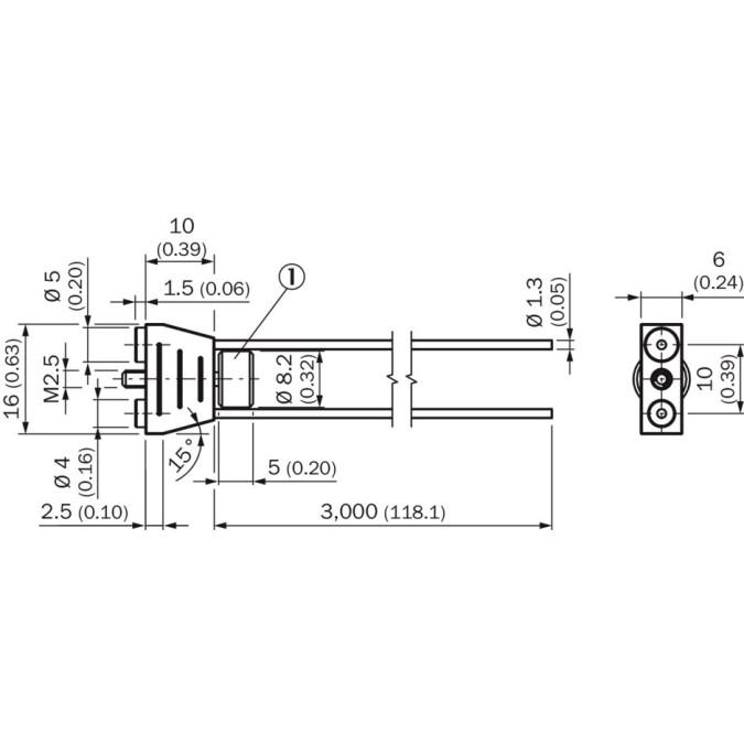 Оптоволоконний кабель SICK LL3-KX023000