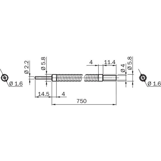 Оптоволоконний кабель SICK LL3-LM32750