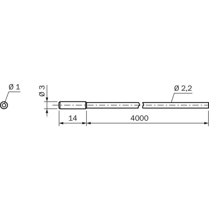 Оптоволоконний кабель SICK LL3-TK054000