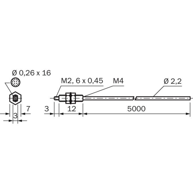 Оптоволоконний кабель SICK LL3-TR01-05