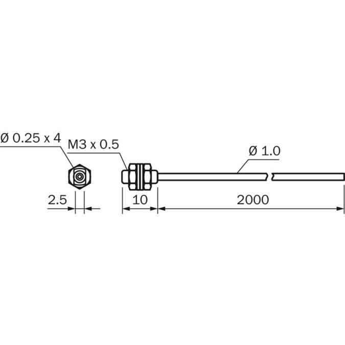 Оптоволоконний кабель SICK LL3-TR02