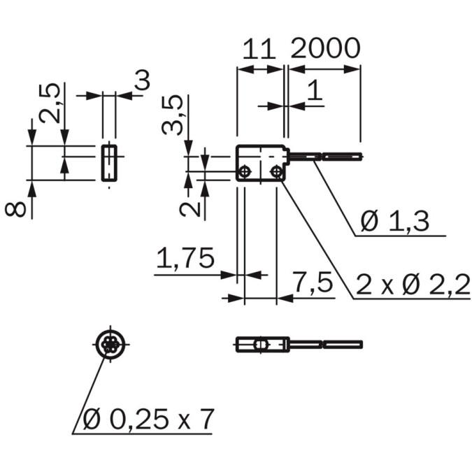 Оптоволоконний кабель SICK LL3-TR05