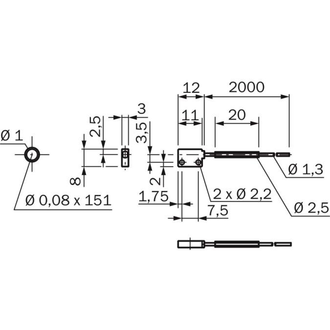 Оптоволоконний кабель SICK LL3-TR11