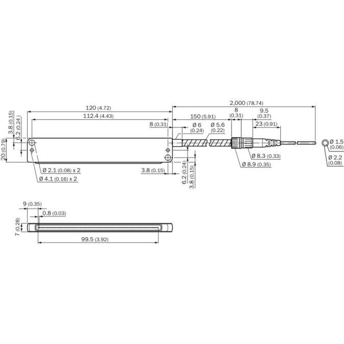 Оптоволоконний кабель SICK LL3-TS11