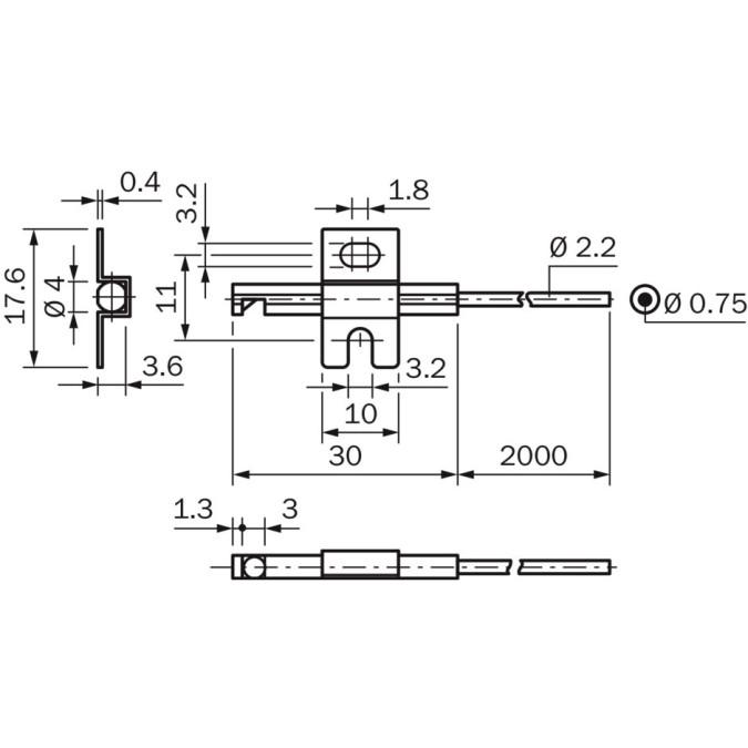 Оптоволоконний кабель SICK LL3-TS12