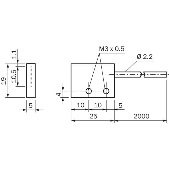 Оптоволоконний кабель SICK LL3-TS14