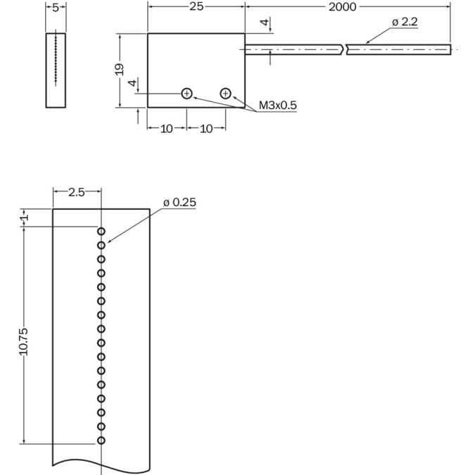 Оптоволоконний кабель SICK LL3-TS14