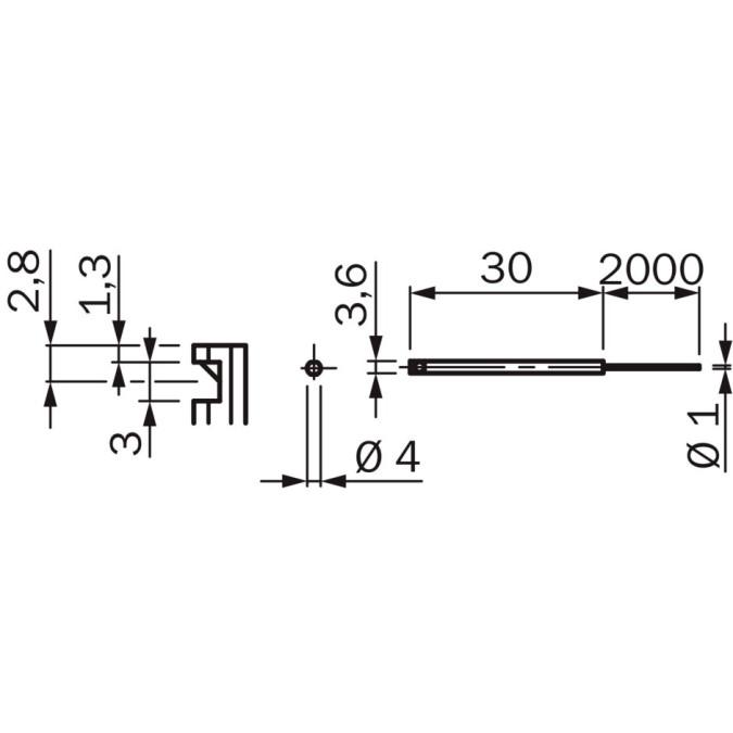Оптоволоконний кабель SICK LL3-TS22