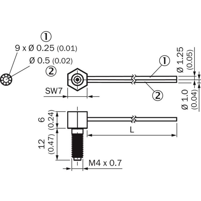 Оптоволоконний кабель SICK LLTE-R1400111020E3