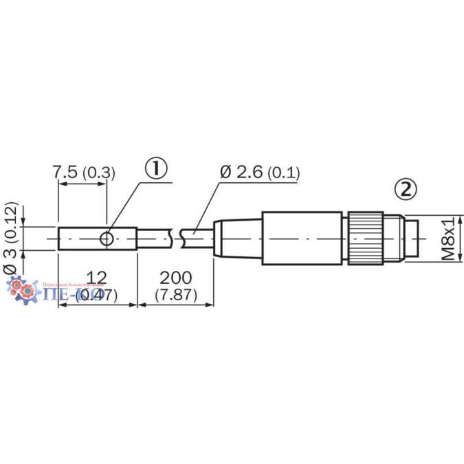Індуктивний датчик SICK IH03-01BNSVR8K