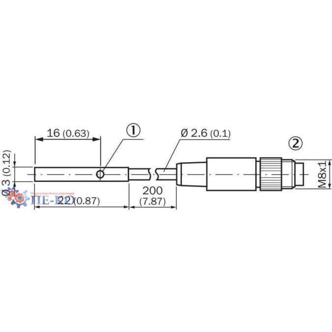 Індуктивний датчик SICK IH03-0B6PS-VR1