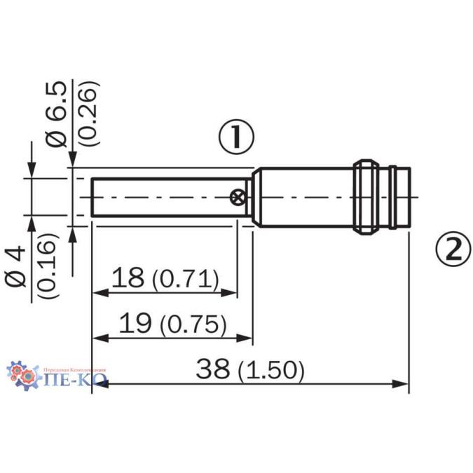 Індуктивний датчик SICK IH04-0B8PS-VT1