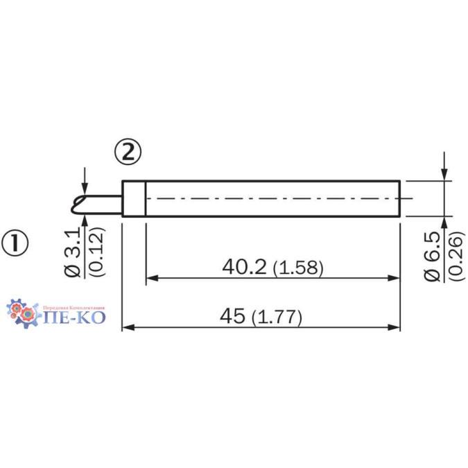 Індуктивний датчик SICK IH06-02BNS-VW1