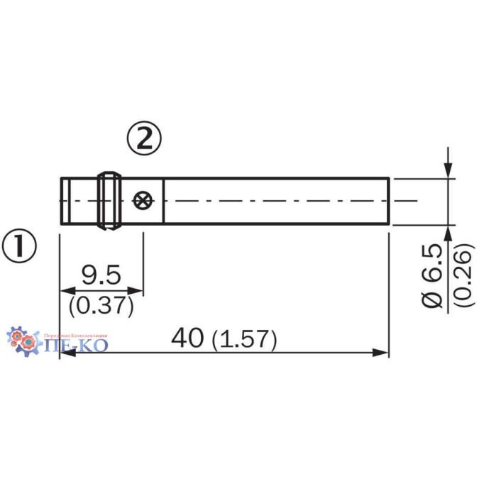 Індуктивний датчик SICK IH06-02BPS-VTK