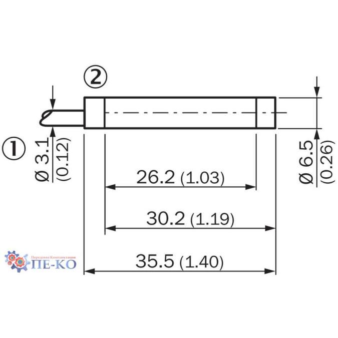 Індуктивний датчик SICK IH06-04NNS-VWK