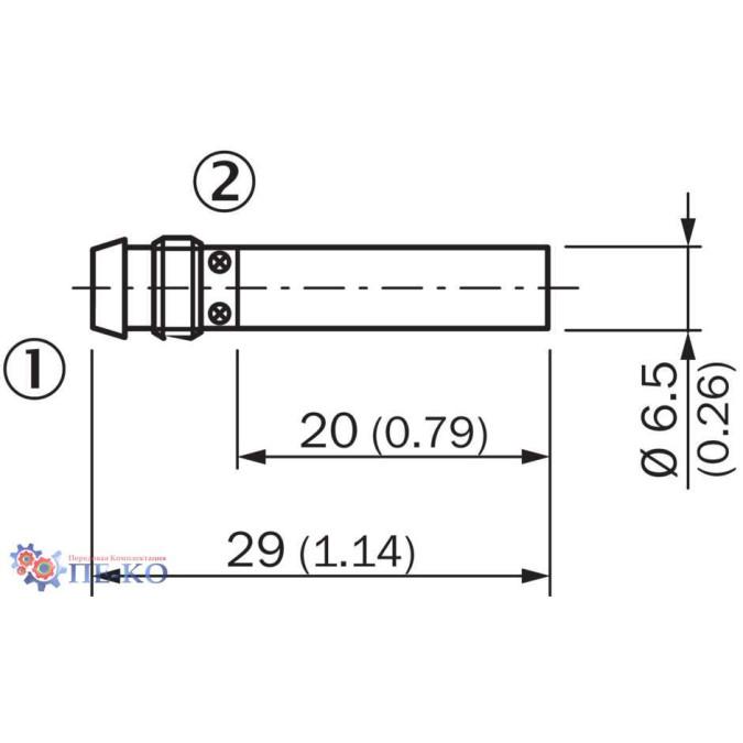 Індуктивний датчик SICK IH06-1B5PS-VTK