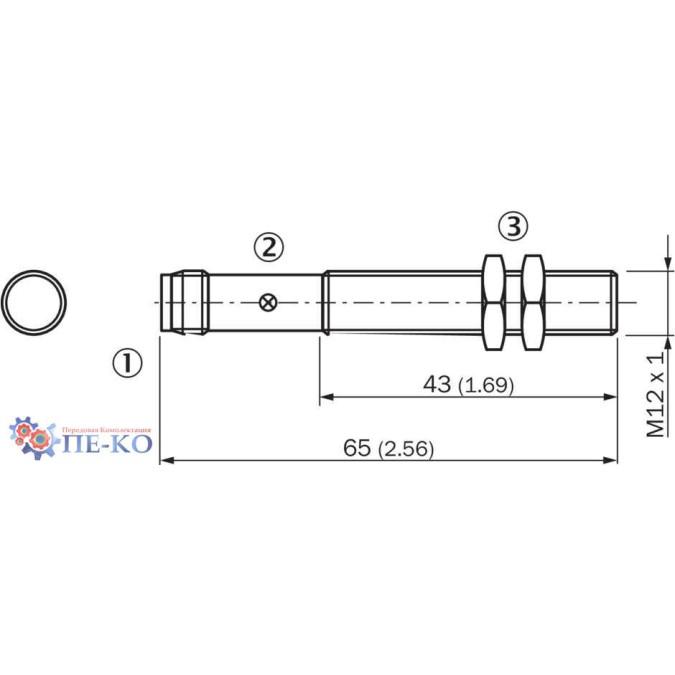 Індуктивний датчик SICK IM12-02BPS-ZC1