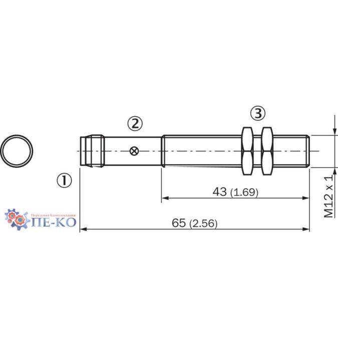 Індуктивний датчик SICK IM12-04BPS-ZC1