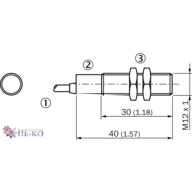Індуктивний датчик SICK IM12-04BPS-ZWK