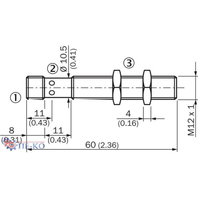 Індуктивний датчик SICK IM12-06BPS-NC1