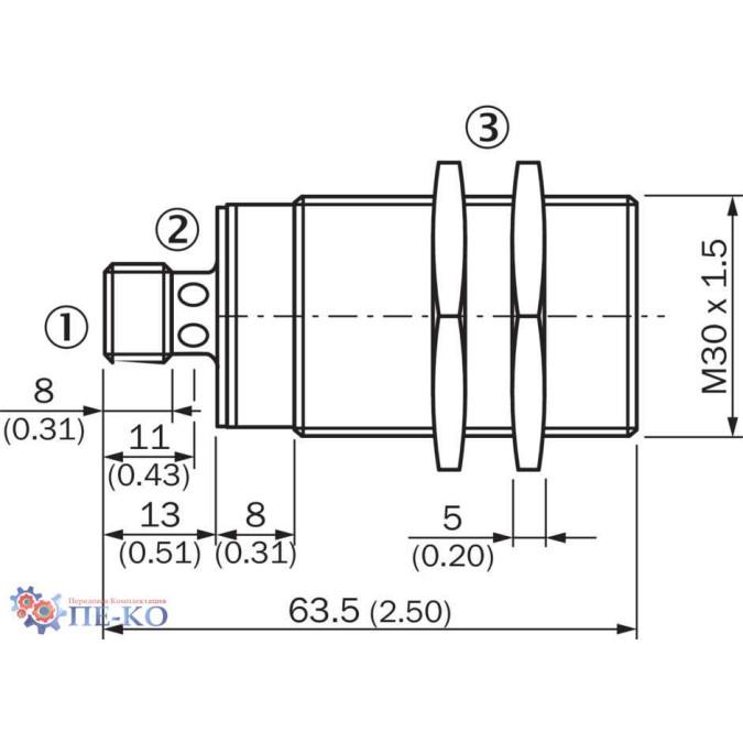 Індуктивний датчик SICK IM30-20BPS-NC1