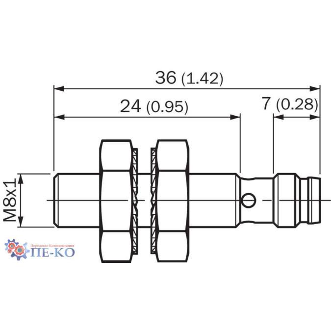 Індуктивний датчик SICK IMB08-02BPSVT0KS07