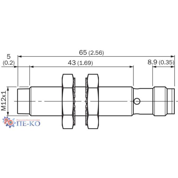Індуктивний датчик SICK IMB12-08NPSVC0SX02