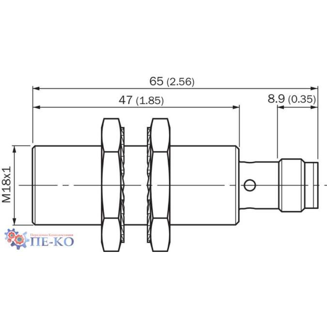 Індуктивний датчик SICK IMB18-08BNPVC0S
