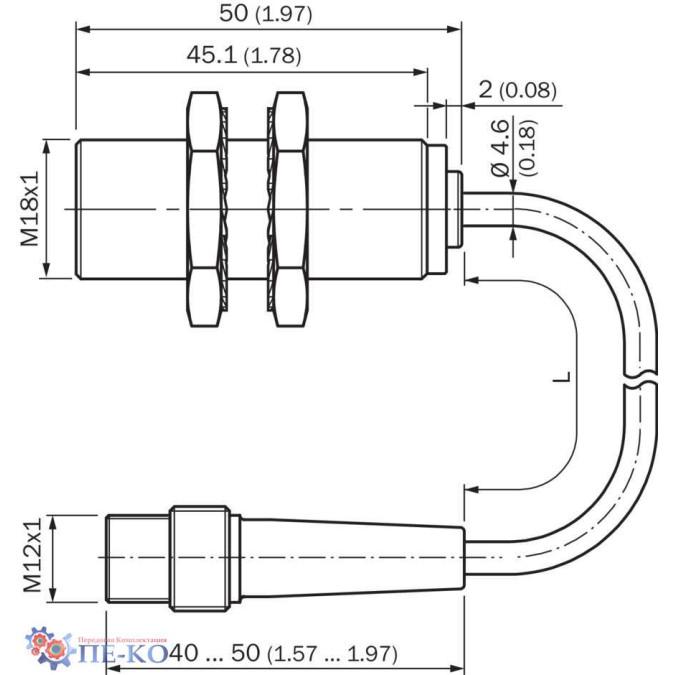 Індуктивний датчик SICK IMB18-08BPSVQ5S