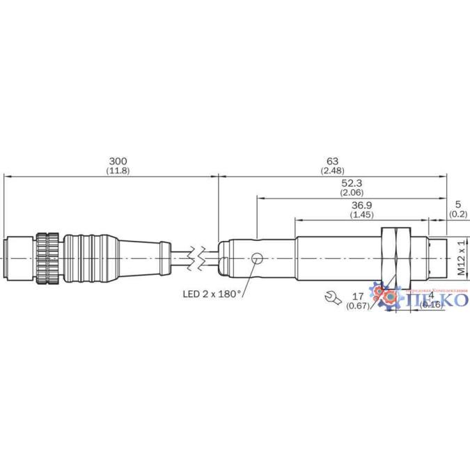 Безконтактний датчик безпеки IME2S12-04N4DQ9