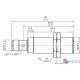 Безконтактний датчик безпеки IME2S18-05B4DC0